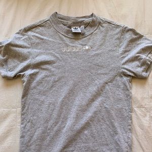 Vintage Grey Adidas Tee Shirt